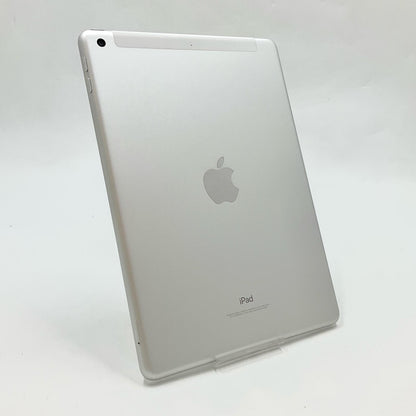 【全額返金保証】【最速発送】Apple iPad iPad 9.7インチ 第6世代 128GB シルバー WiFi+Cellular 白ロム 美品 動作確認済