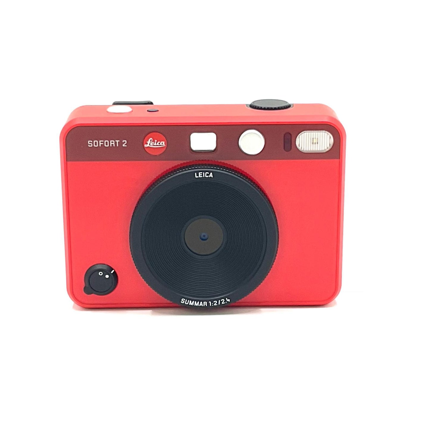 【全額返金保証】【最速発送】Leica コンパクトデジタルカメラ ゾフォート2 レッド 美品 動作確認済