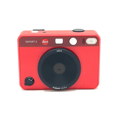 【全額返金保証】【最速発送】Leica コンパクトデジタルカメラ ゾフォート2 レッド 美品 動作確認済