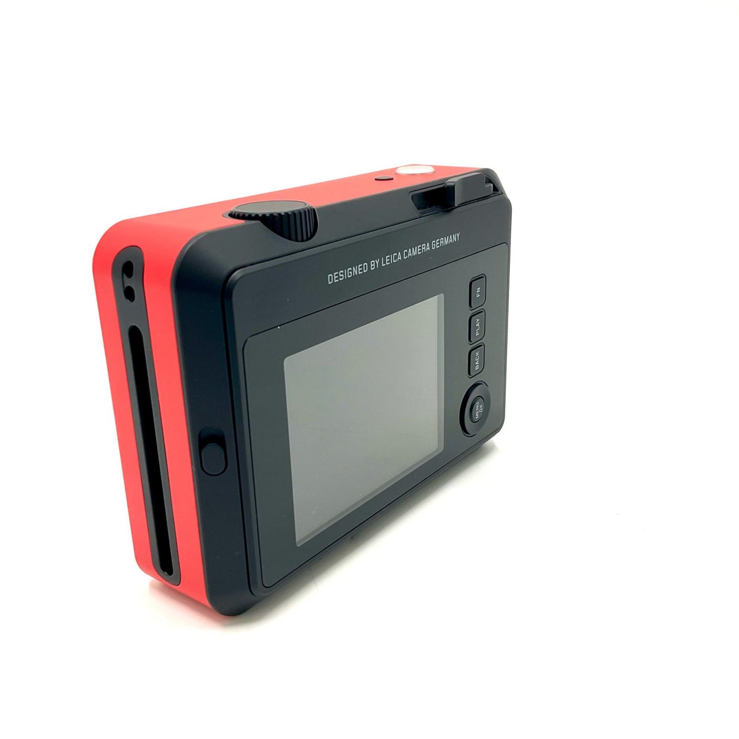 【全額返金保証】【最速発送】Leica コンパクトデジタルカメラ ゾフォート2 レッド 美品 動作確認済