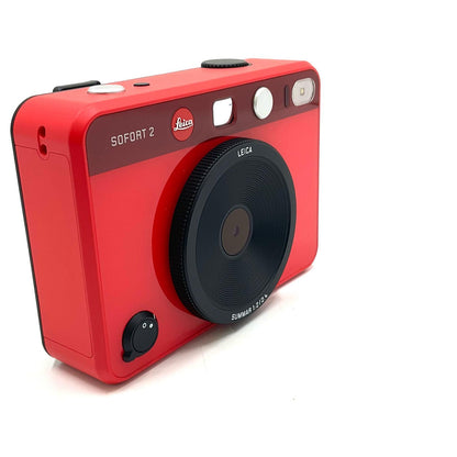 【全額返金保証】【最速発送】Leica コンパクトデジタルカメラ ゾフォート2 レッド 美品 動作確認済