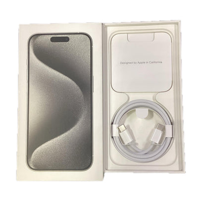 【全額返金保証】【最速発送】Apple iPhone iPhone 15 Pro 256GB ホワイトチタニウム SIMフリー 白ロム 超美品 動作確認済 100%
