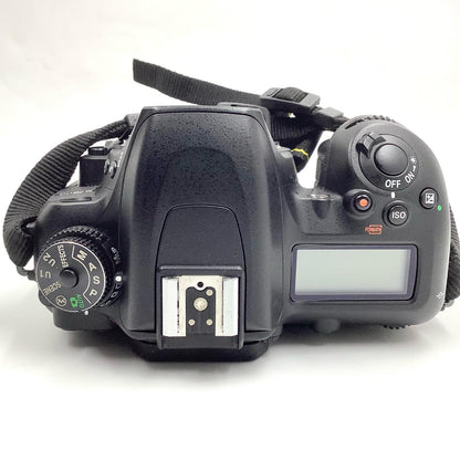 【全額返金保証】【最速発送】Nikon デジタル一眼 D7500 ボディ ブラック 美品 動作確認済