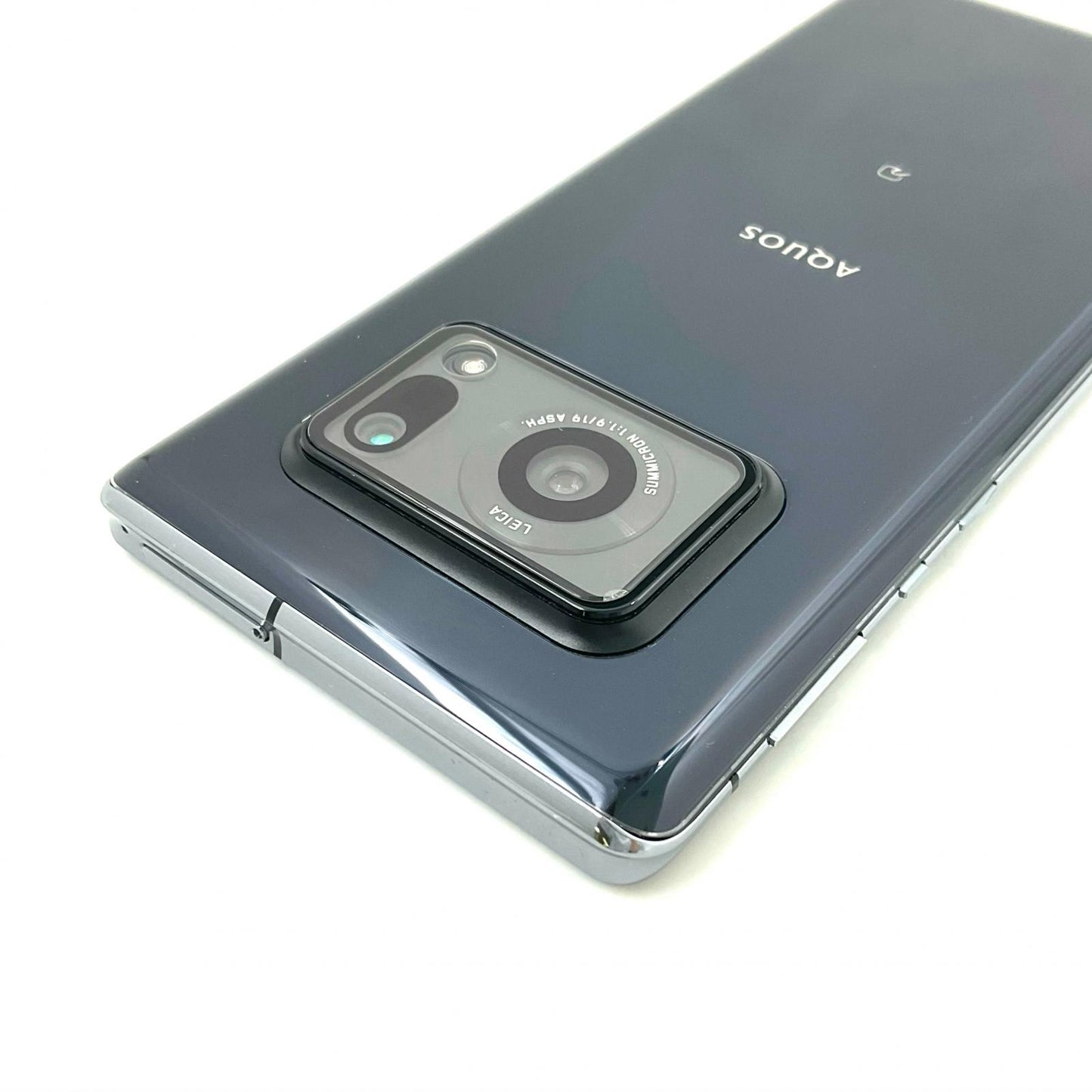 【全額返金保証】【最速発送】SHARP AQUOS R6 128GB ブラック Softbank SIMフリー A101SH 動作確認済