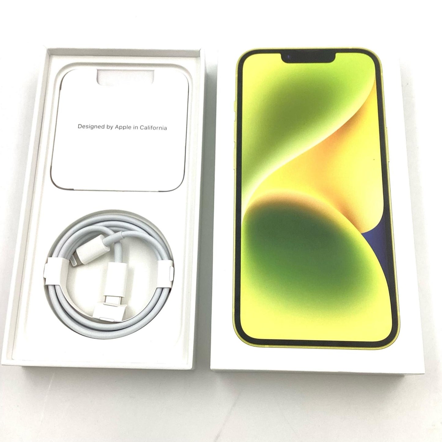 【全額返金保証】【最速発送】Apple iPhone iPhone 14 128GB イエロー SIMフリー 白ロム 動作確認済 82%