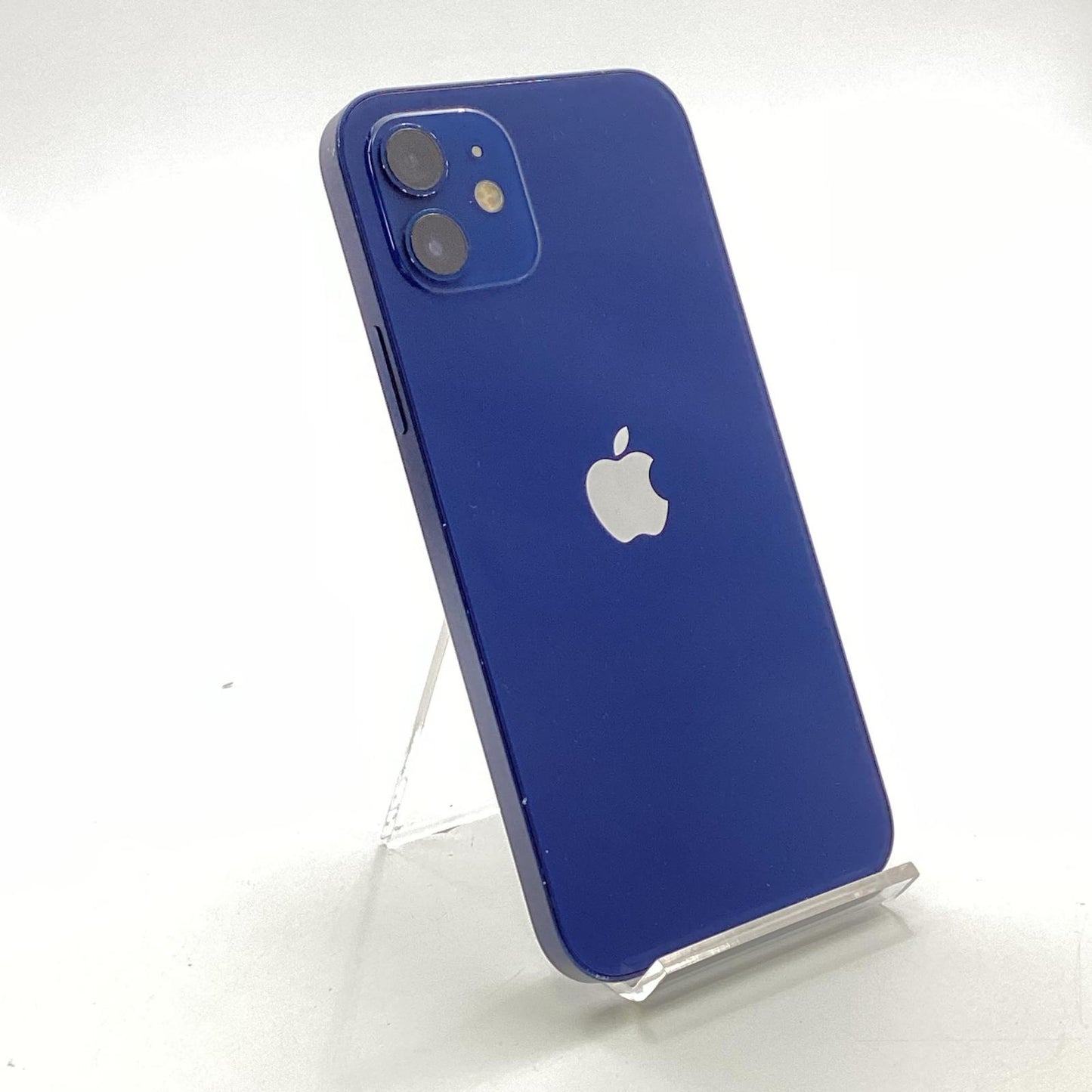 【全額返金保証】【最速発送】Apple iPhone iPhone 12 64GB ブルー docomo SIMフリー 白ロム 動作確認済 80%