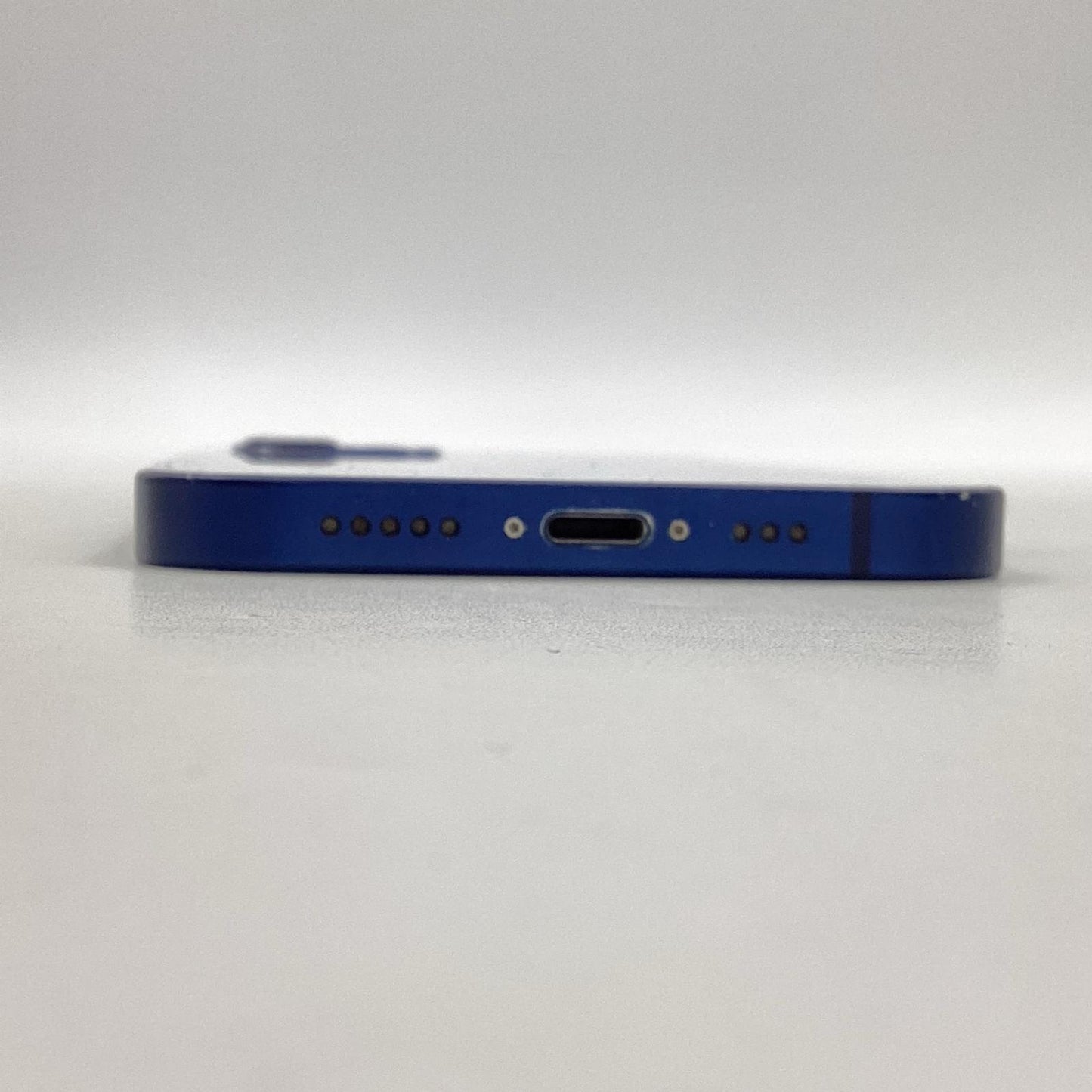 【全額返金保証】【最速発送】Apple iPhone iPhone 12 64GB ブルー docomo SIMフリー 白ロム 動作確認済 80%