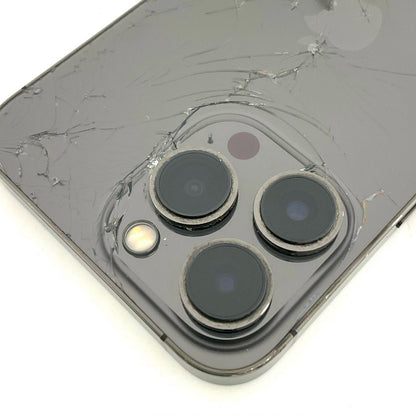 【最速発送】Apple iPhone iPhone 13 Pro 128GB グラファイト docomo SIMフリー 白ロム【難有】 100%