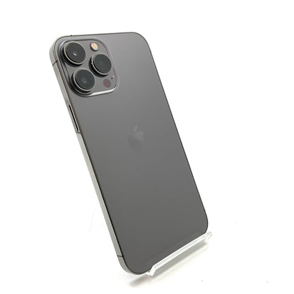 【全額返金保証】【最速発送】Apple iPhone iPhone 13 Pro Max 128GB グラファイト Softbank SIMフリー 白ロム 動作確認済 72%