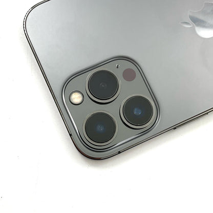 【全額返金保証】【最速発送】Apple iPhone iPhone 13 Pro Max 128GB グラファイト Softbank SIMフリー 白ロム 動作確認済 72%