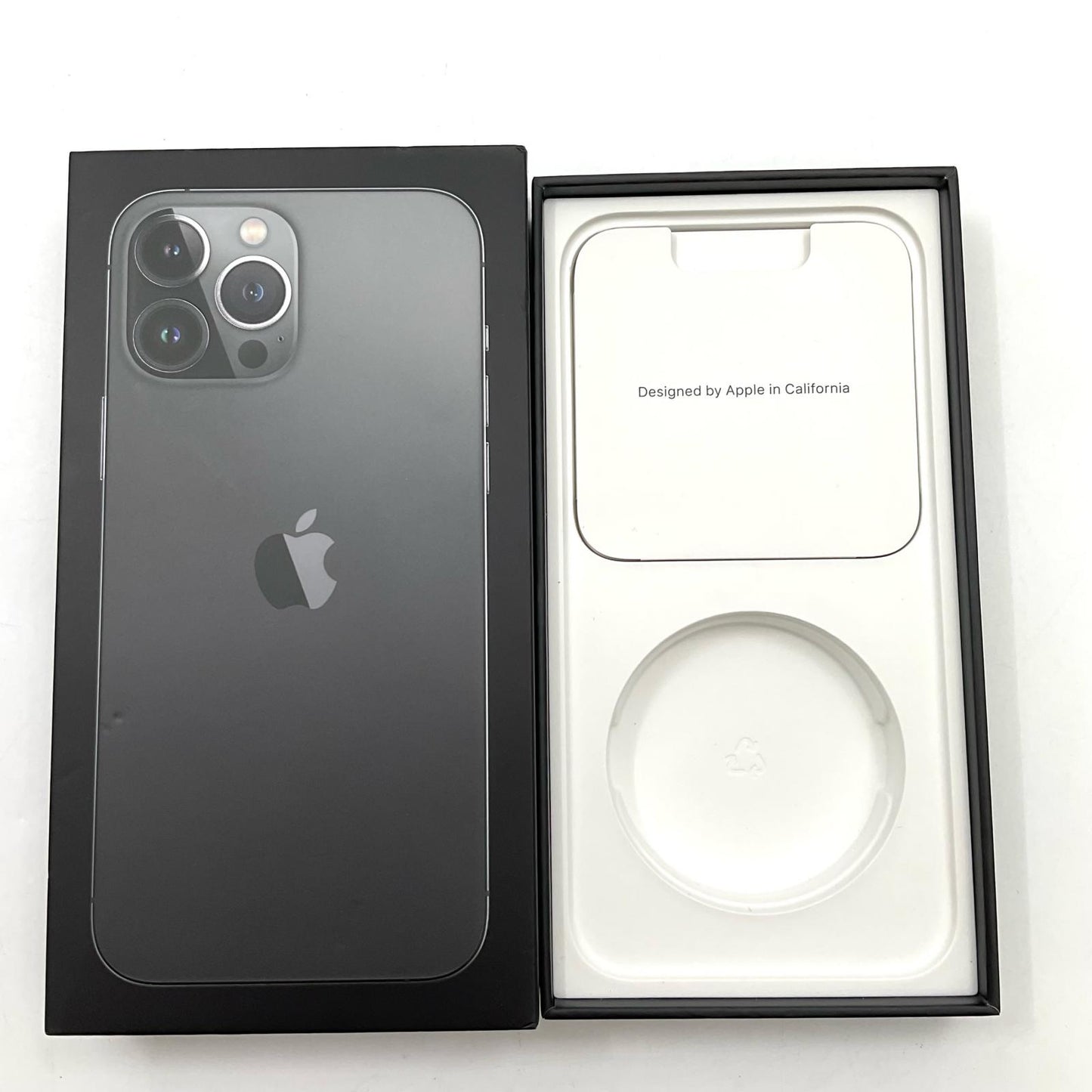 【全額返金保証】【最速発送】Apple iPhone iPhone 13 Pro Max 128GB グラファイト Softbank SIMフリー 白ロム 動作確認済 72%