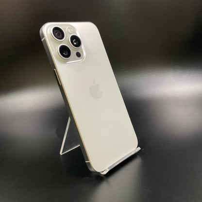 【全額返金保証】【最速発送】Apple iPhone iPhone 15 Pro Max 512GB ホワイトチタニウム SIMフリー 美品 動作確認済 90%