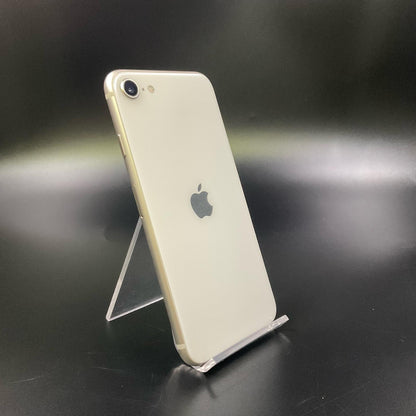【全額返金保証】【最速発送】Apple iPhone iPhone SE（第3世代） 128GB スターライト SIMフリー 動作確認済 82%