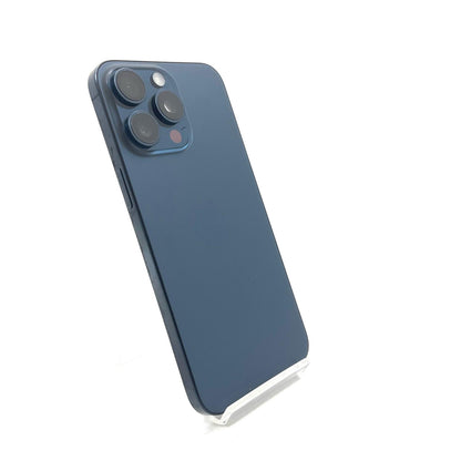 【全額返金保証】【最速発送】Apple iPhone iPhone 15 Pro Max 1TB ブルーチタニウム docomo SIMフリー 白ロム 動作確認済 86%