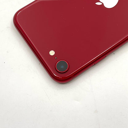 【全額返金保証】【最速発送】Apple iPhone iPhone SE（第3世代） 64GB レッド Softbank SIMフリー 動作確認済 82%