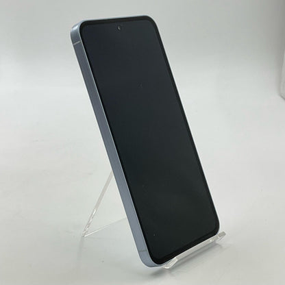 【全額返金保証】【最速発送】SAMSUNG Galaxy A55 5G 128GB Awesome Iceblue au SCG27 動作確認済
