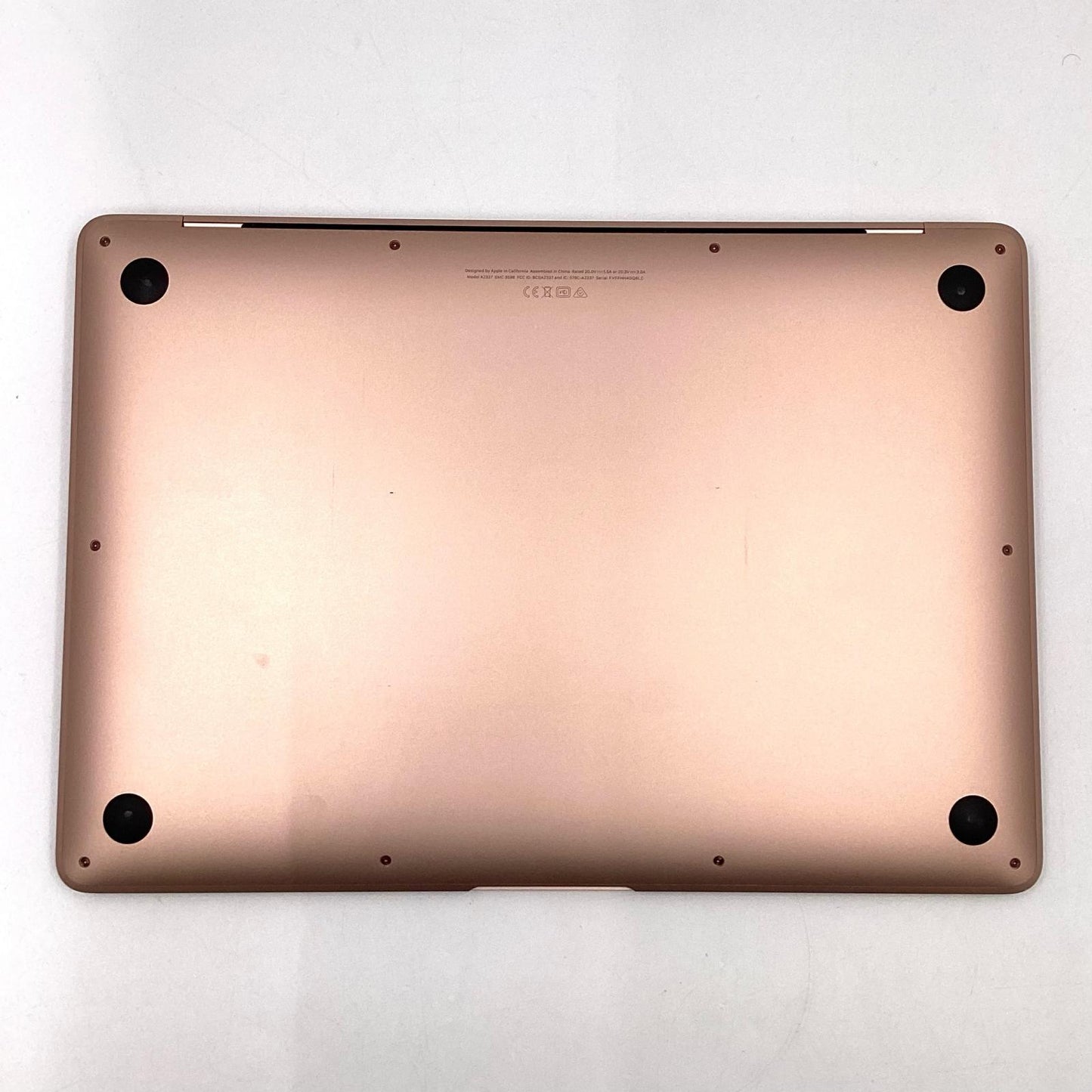 【全額返金保証】【最速発送】Apple MacBook Air 13インチ 2020 Apple M1 8GB SSD 256GB ゴールド 94% 動作確認済