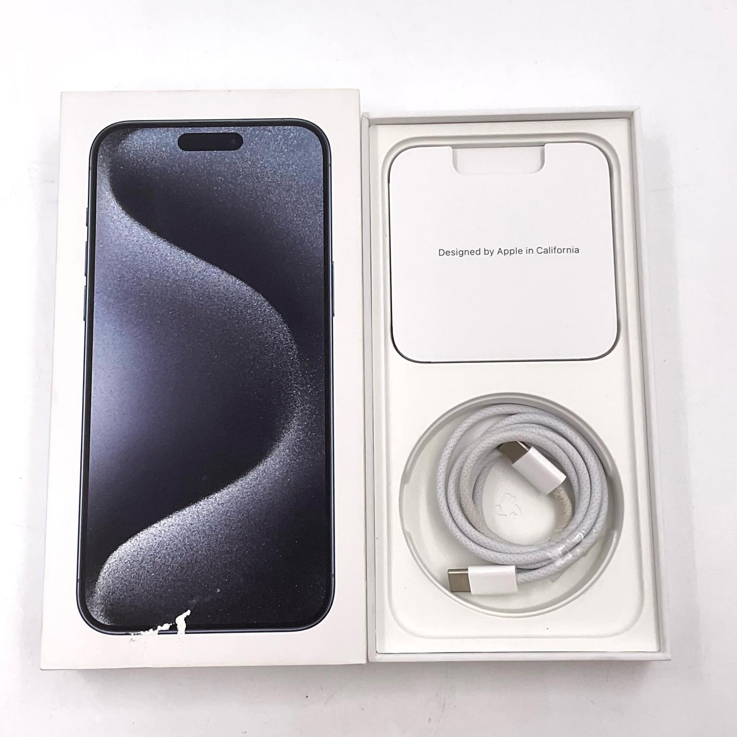 【全額返金保証】【最速発送】Apple iPhone iPhone 15 Pro Max 512GB ブルーチタニウム SIMフリー 美品 動作確認済 87%