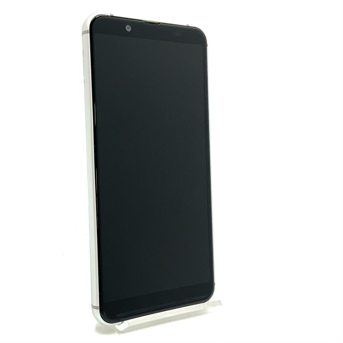 【全額返金保証】【最速発送】SHARP AQUOS sense3 basic 32GB シルバー au SHV48 白ロム 動作確認済