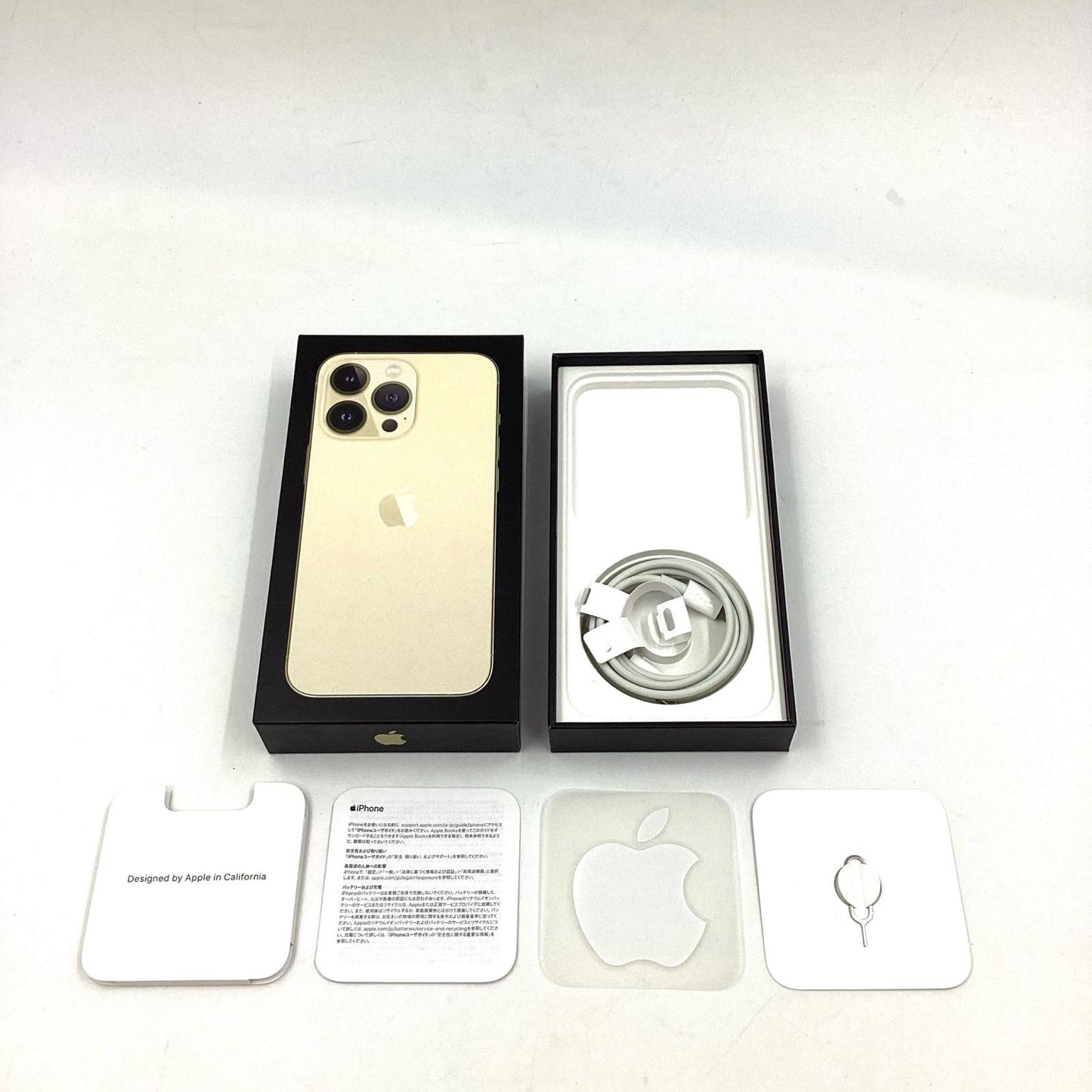 【全額返金保証】【最速発送】Apple iPhone iPhone 13 Pro 128GB ゴールド docomo 白ロム 動作確認済 76%