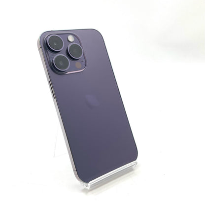 【全額返金保証】【最速発送】Apple iPhone iPhone 14 Pro 512GB ディープパープル SIMフリー 白ロム 動作確認済 84%
