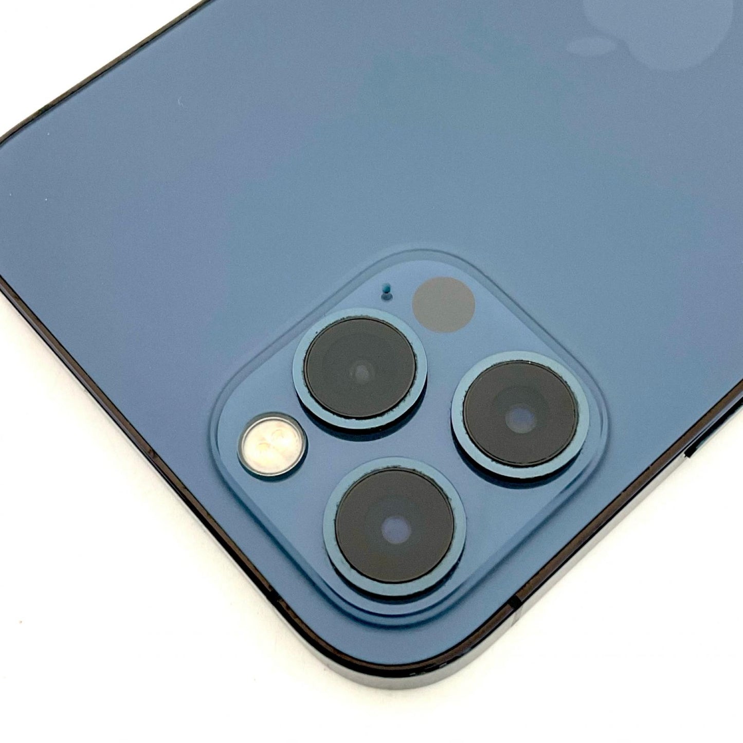 【全額返金保証】【最速発送】Apple iPhone iPhone 12 Pro 128GB パシフィックブルー au 白ロム 動作確認済 80%