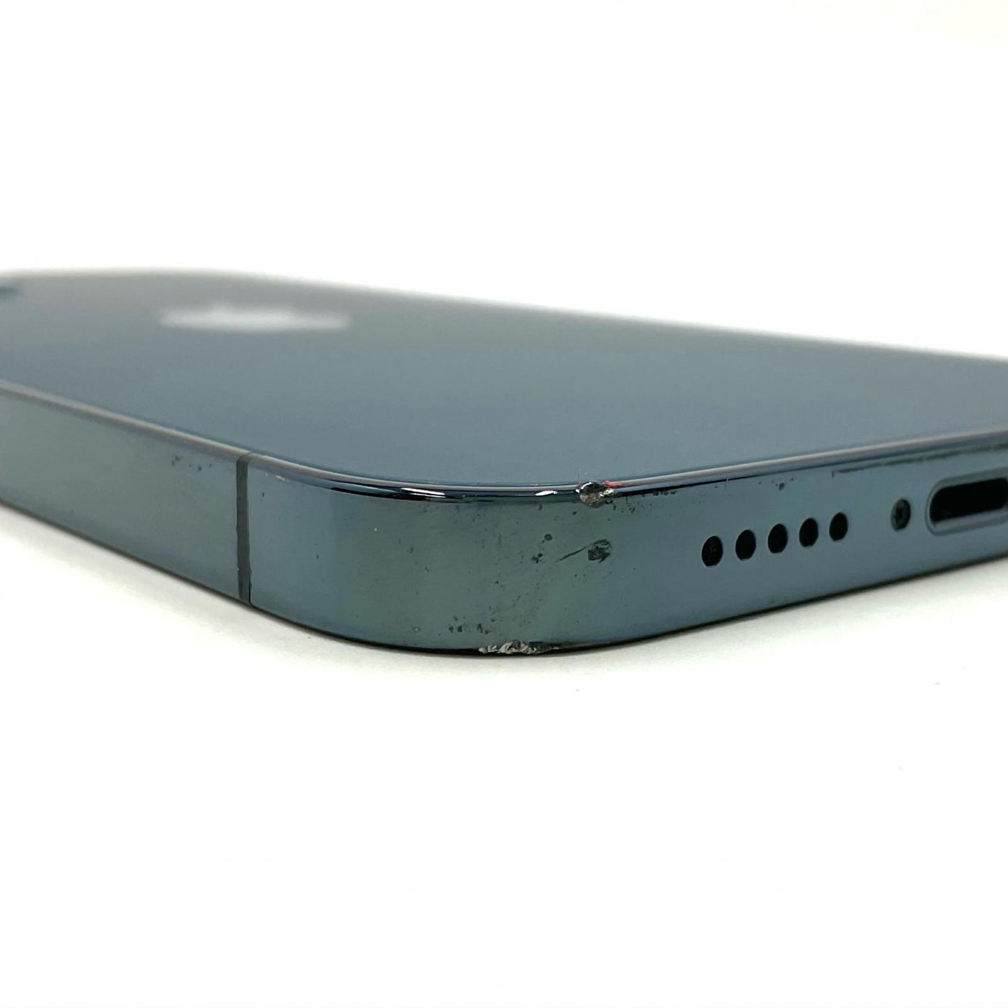 【全額返金保証】【最速発送】Apple iPhone iPhone 12 Pro 128GB パシフィックブルー au 白ロム 動作確認済 80%