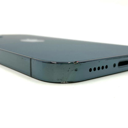【全額返金保証】【最速発送】Apple iPhone iPhone 12 Pro 128GB パシフィックブルー au 白ロム 動作確認済 80%
