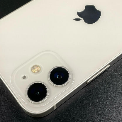 【最速発送】Apple iPhone iPhone 12 mini 64GB ホワイト au 白ロム【難有】 77%