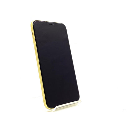 【全額返金保証】【最速発送】Apple iPhone iPhone 11 128GB イエロー au 白ロム 動作確認済 84%