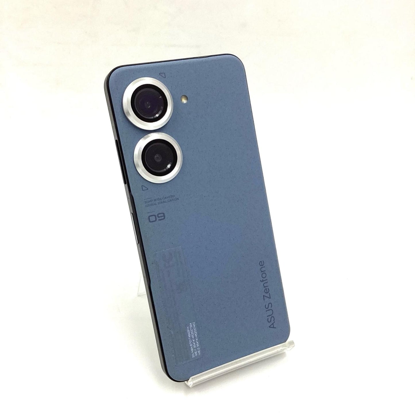 【全額返金保証】【最速発送】ASUS Zenfone 9 128GB スターリーブルー SIMフリー ASUS_AI2202 白ロム 動作確認済