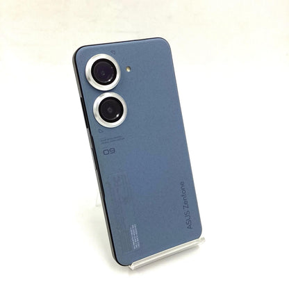 【全額返金保証】【最速発送】ASUS Zenfone 9 128GB スターリーブルー SIMフリー ASUS_AI2202 白ロム 動作確認済