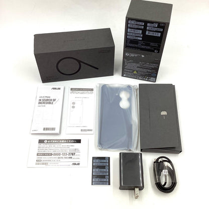 【全額返金保証】【最速発送】ASUS Zenfone 9 128GB スターリーブルー SIMフリー ASUS_AI2202 白ロム 動作確認済