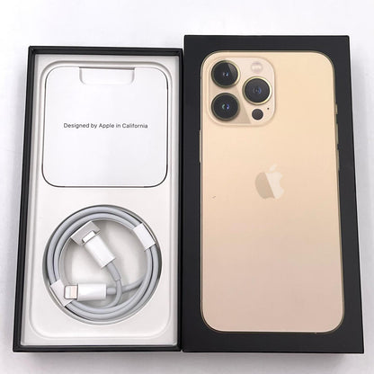 【全額返金保証】【最速発送】Apple iPhone iPhone 13 Pro 128GB ゴールド docomo 白ロム 動作確認済 79%