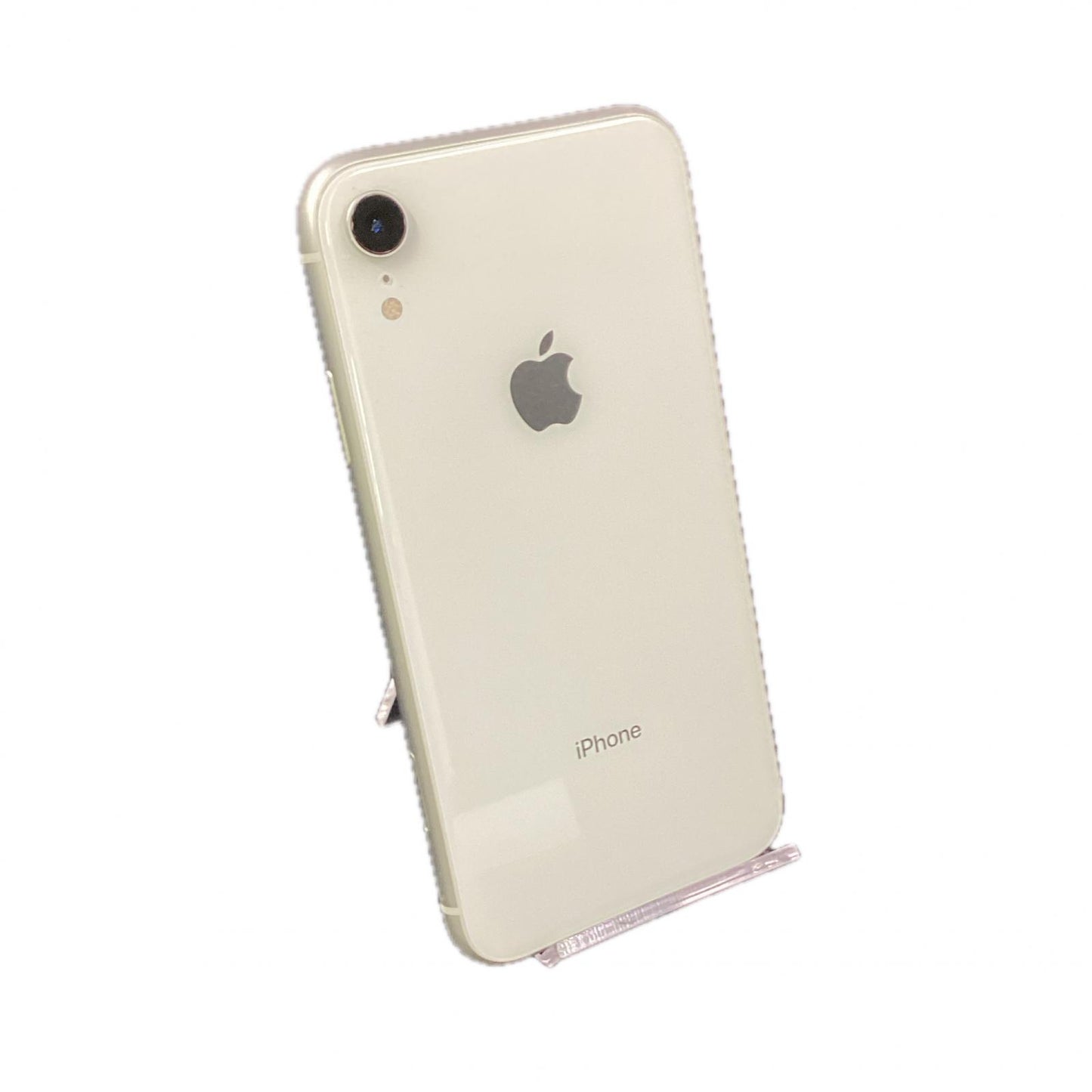 【全額返金保証】【最速発送】Apple iPhone iPhone XR 64GB ホワイト au 白ロム 動作確認済 85%