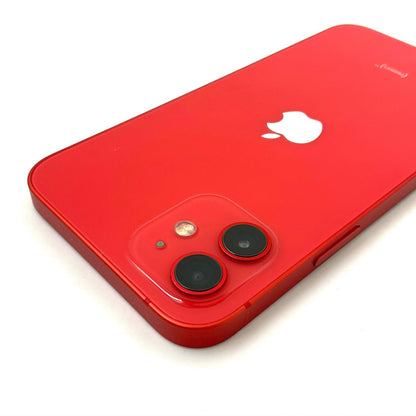 【全額返金保証】【最速発送】Apple iPhone iPhone 12 64GB (PRODUCT)RED Softbank 白ロム 動作確認済 83%