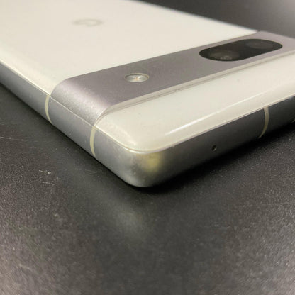 【全額返金保証】【最速発送】Google Pixel 7a 128GB Snow SIMフリー G82U8 白ロム 動作確認済