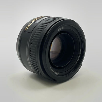 【全額返金保証】【最速発送】Nikon AF-S NIKKOR 50mm f/1.8G 動作確認済