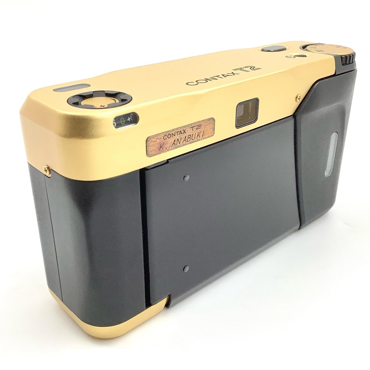 【全額返金保証】【最速発送】CONTAX T2 ゴールド 60周年記念モデル 動作確認済