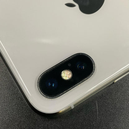 【全額返金保証】【最速発送】Apple iPhone iPhone X 256GB シルバー docomo 白ロム 動作確認済 94%