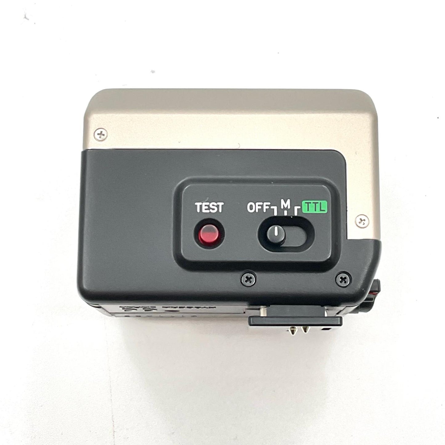 【全額返金保証】【最速発送】CONTAX TLA200 エレクトロニックフラッシュ ストロボ シルバー 美品 動作確認済