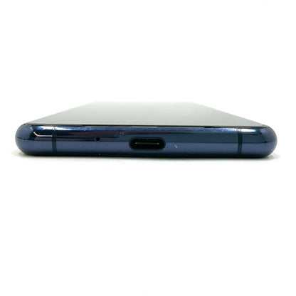 【全額返金保証】【最速発送】Sony Xperia 5 II 128GB ブルー au SOG02 白ロム 動作確認済