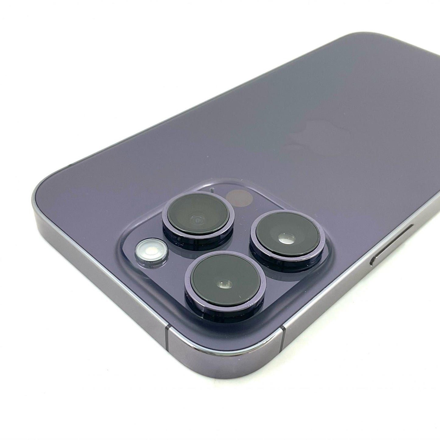 【全額返金保証】【最速発送】Apple iPhone iPhone 14 Pro 128GB ディープパープル au SIMフリー 白ロム 動作確認済 77%