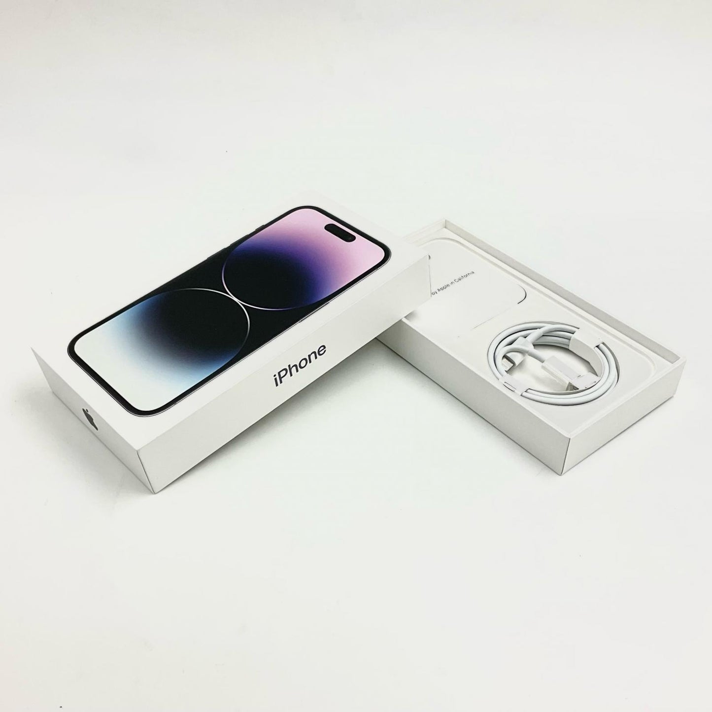 【全額返金保証】【最速発送】Apple iPhone iPhone 14 Pro 128GB ディープパープル au SIMフリー 白ロム 動作確認済 77%