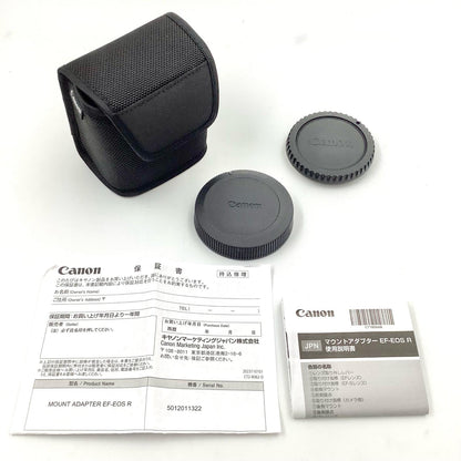 【全額返金保証】【最速発送】Canon EF-EOSR マウントアダプター 超美品 動作確認済