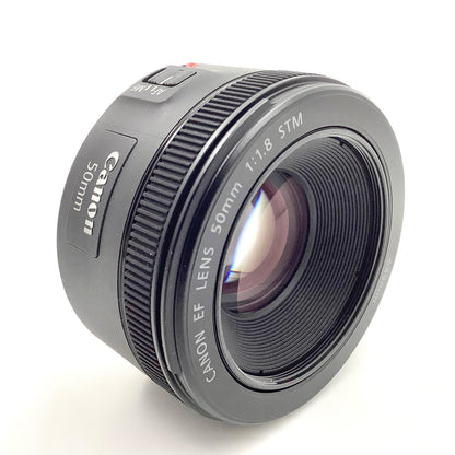 【全額返金保証】【最速発送】Canon EF50mm F1.8 STM 超美品 動作確認済