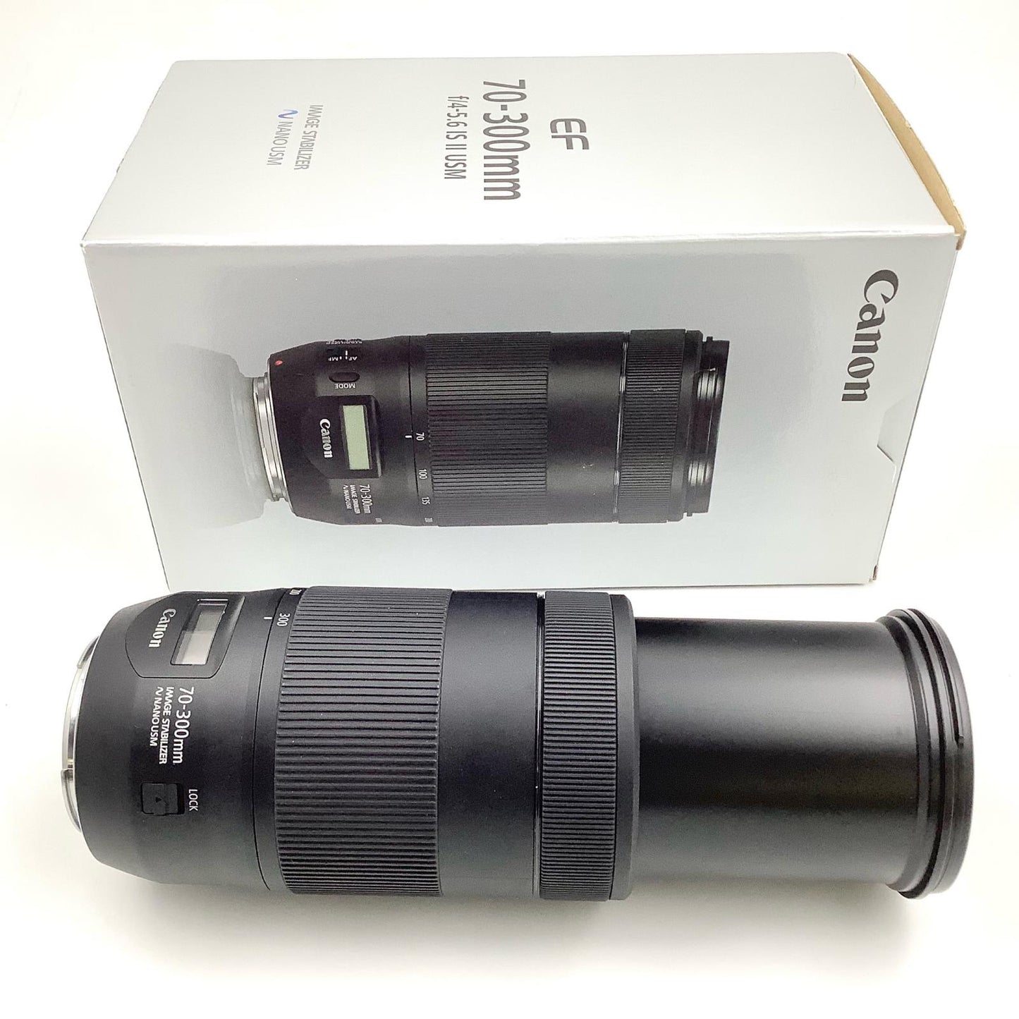 【全額返金保証】【最速発送】Canon EF70-300mm F4-5.6 IS II USM 美品 動作確認済