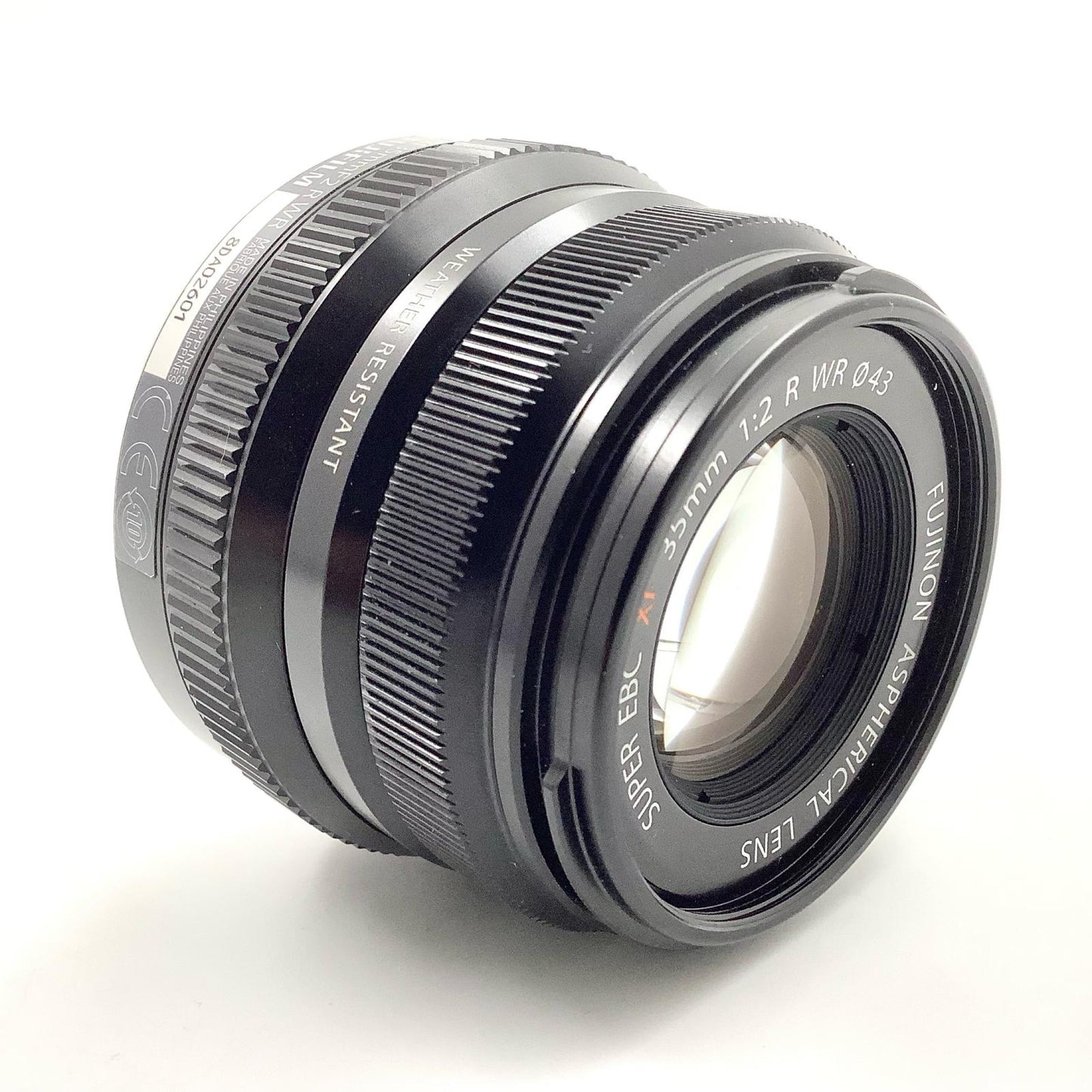 【全額返金保証】【最速発送】FUJIFILM フジノンレンズ XF35mmF2 R WR [ブラック] 動作確認済