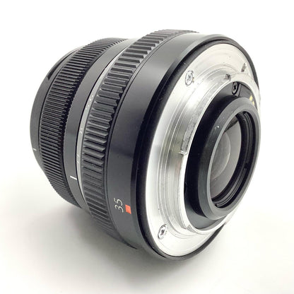 【全額返金保証】【最速発送】FUJIFILM フジノンレンズ XF35mmF2 R WR [ブラック] 動作確認済
