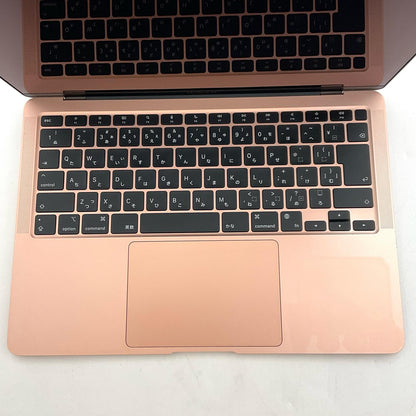 【全額返金保証】【最速発送】Apple MacBook Air 13インチ 2020 Apple M1 8GB SSD 256GB ゴールド 87% 動作確認済
